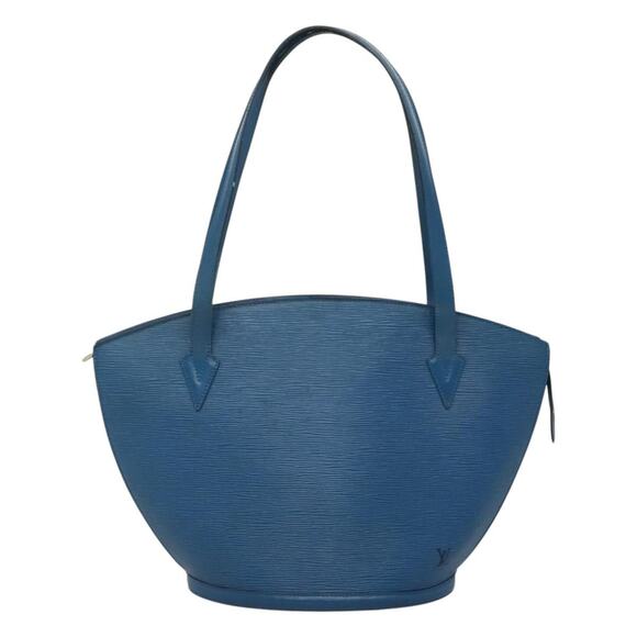 LOUIS VUITTON Epi Saint Jacques Shopping Shoulder Bag Blue M52275 - Picture 13 of 16